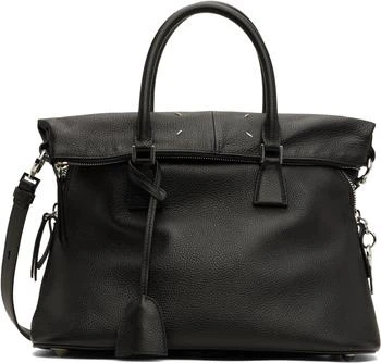 MAISON MARGIELA | Black 5AC Soft Medium Crossbody Bag