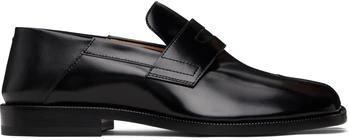 MAISON MARGIELA | Black Tabi Babouche Loafers