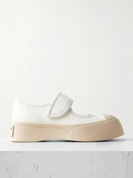 Marni | Pablo Leather Mary Jane Platform Sneakers  - IT39