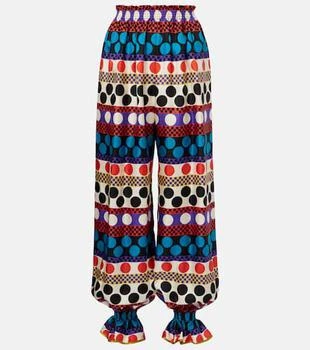Valentino | Printed silk culottes