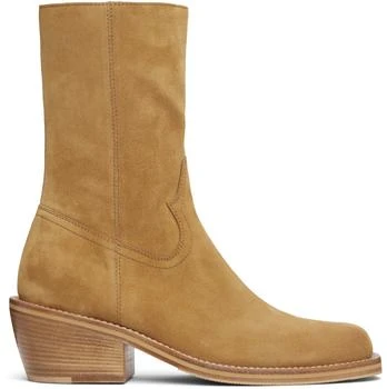 Dries Van Noten | Tan Zip Boots