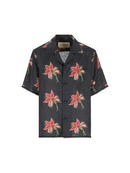 Valentino | Valentino Floral Printed Bowling Shirt
