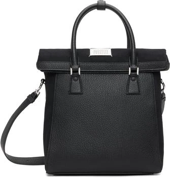 MAISON MARGIELA | Black 5AC Daily Vertical Small Tote