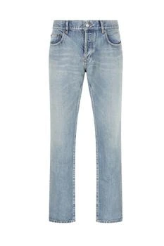 Yves Saint Laurent | Saint Laurent Logo Patch Low-Rise Jeans
