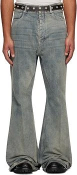 Rick Owens | Gray Concordians Bolan Jeans