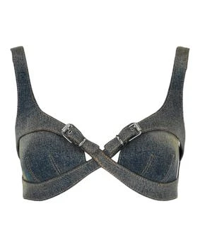 Givenchy | Crisscross Denim Top