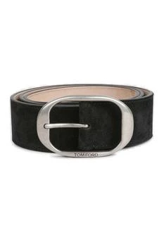 Tom Ford | Tom Ford Logo Engraved Buckle Belt