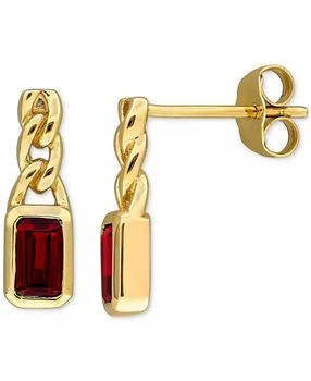 Macy's | Gemstone Drop Earrings (5/8 ct. t.w.) in 14k Yellow Gold