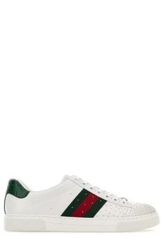 Gucci | Gucci Web Detailed Ace Studded Sneakers