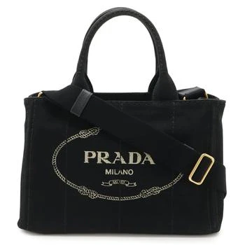 Prada | Canapa Canvas Handbag Shoulder Bag (Pre-Owned)