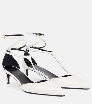 Khaite | Mia 45 leather pumps