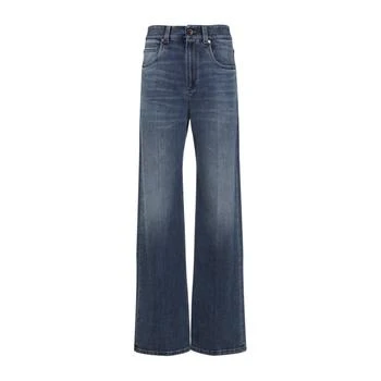 Brunello Cucinelli | Brunello Cucinelli Logo Patch Flared Leg Jeans