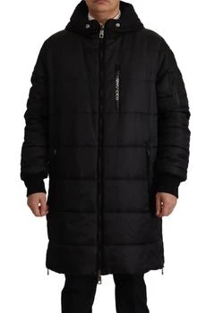 Dolce & Gabbana | Nylon Hooded Parka Coat Winter Men's Jacket