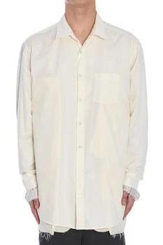 MAISON MARGIELA | Maison Margiela Raw-Edge Hem Buttoned Jacket