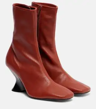 Dries Van Noten | 75 leather ankle boots