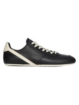 Rick Owens | Minimal Leather Sneakers