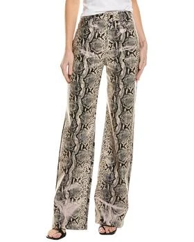 MOTHER The Maven Heel In Cold Blood Wide Leg Jean