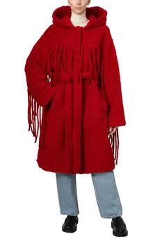 Stella McCartney | Stella McCartney Fringed Belted Coat