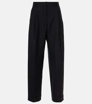 Dries Van Noten | High-rise wool wide-leg pants
