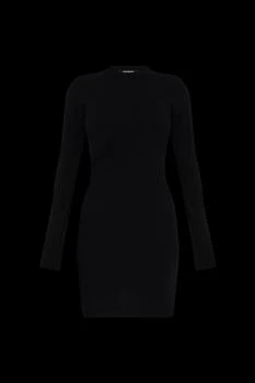 Balmain | Balmain Monogram Knitted Mini Dress
