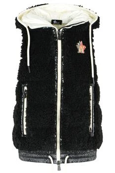 Moncler | Moncler Grenoble Padded Teddy Zip-Up Gilet