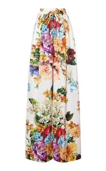 Dolce
Gabbana | Dolce
Gabbana Floral Cotton Wide-Leg Pants - Moda Operandi