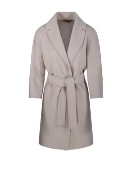 Max Mara |
S Max Mara Arona Belted Long-Sleeved Coat