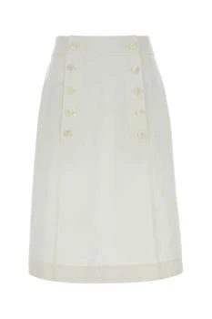 Prada | Prada Button-Detailed Skirt