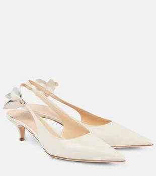 Magda Butrym | Bridal leather slingback pumps