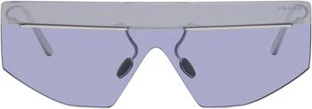 Prada | Silver PR B55S Sunglasses