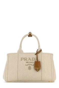 Prada | Prada Logo-Embroidered Tote Bag