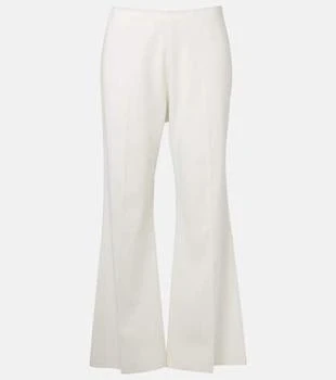 Khaite | Walter cotton canvas flared pants