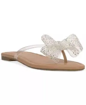 Women's Mabae Bow Flat Sandals, Created for Macy's