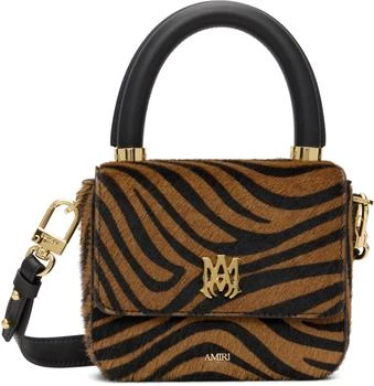 AMIRI | Brown & Black Micro MA Zebra Bag