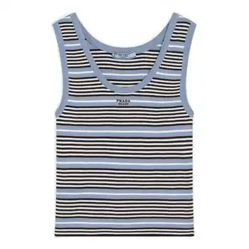 Prada | Prada Striped Knitted Vest