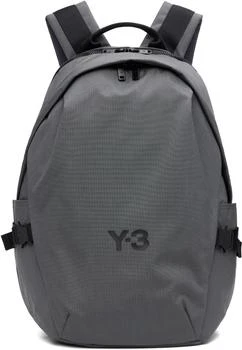 Gray Staple Backpack