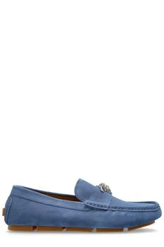Versace | Versace Medusa Plaque Slip-On Loafers