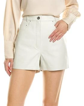 Salvatore Ferragamo | Ferragamo High-Waisted Leather Short
