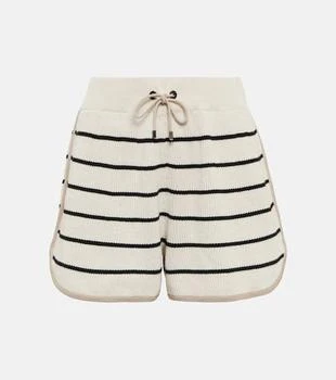 Brunello Cucinelli | Striped cotton shorts