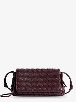 Bottega Veneta | Notturno clutch bag with leather crossbody bag