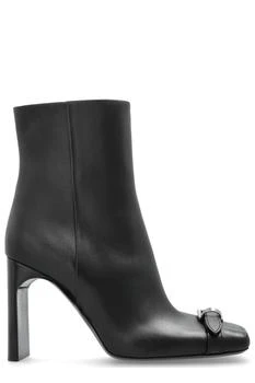 Balenciaga | Balenciaga Buckle Detailed Square-Toe Boots