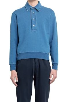 Tom Ford | Tom Ford Long-Sleeved Jersey Polo Shirt