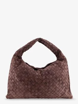 Bottega Veneta | Hop leather shoulder bag with Intrecciato effect