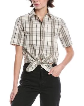 Burberry | Check Cropped Shirt