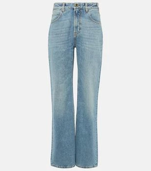 Chloé | High-rise straight jeans