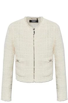 Versace | Versace Tweed Zipped Blazer