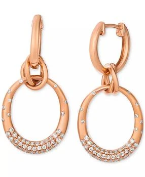 Le Vian | Nude Diamond Doorknocker Drop Earrings (3/8 ct. t.w.) in 14k Rose Gold