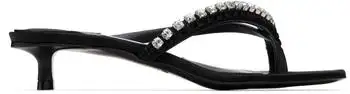 Jimmy Choo | Black Dila 35 Heeled Sandals