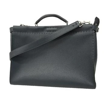 Fendi | Navy Leather Briefcase (Pre-Owned)