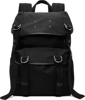 MAISON MARGIELA | Black High Tech Medium Backpack